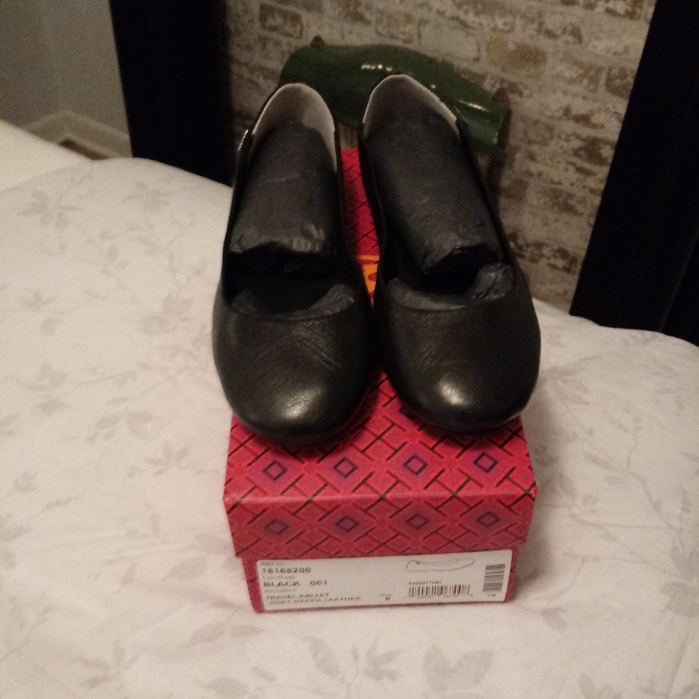 TORY BURCH TRAVEL BALLET FLATS